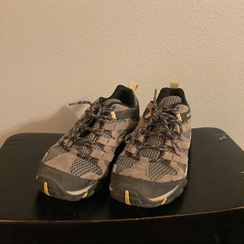 MERRELL HIKING SHOES!! These shoes have hiked in Israel, Tennessee, etc!!